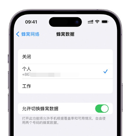 乌坡镇苹果维修服务分享如何在iPhone上使用双卡 